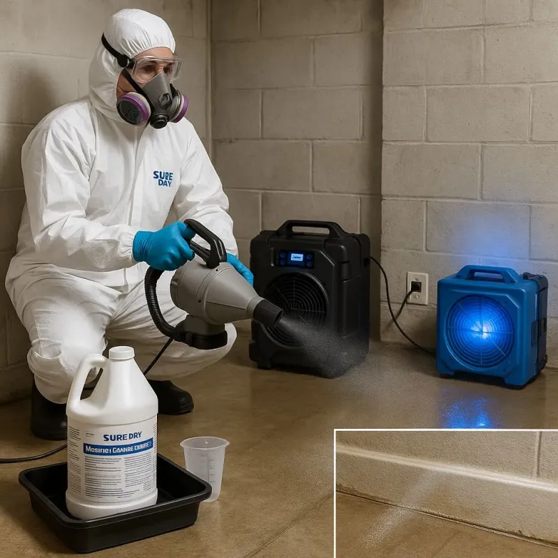 Sanitization and Odor Removal process in South Lawndale, IL