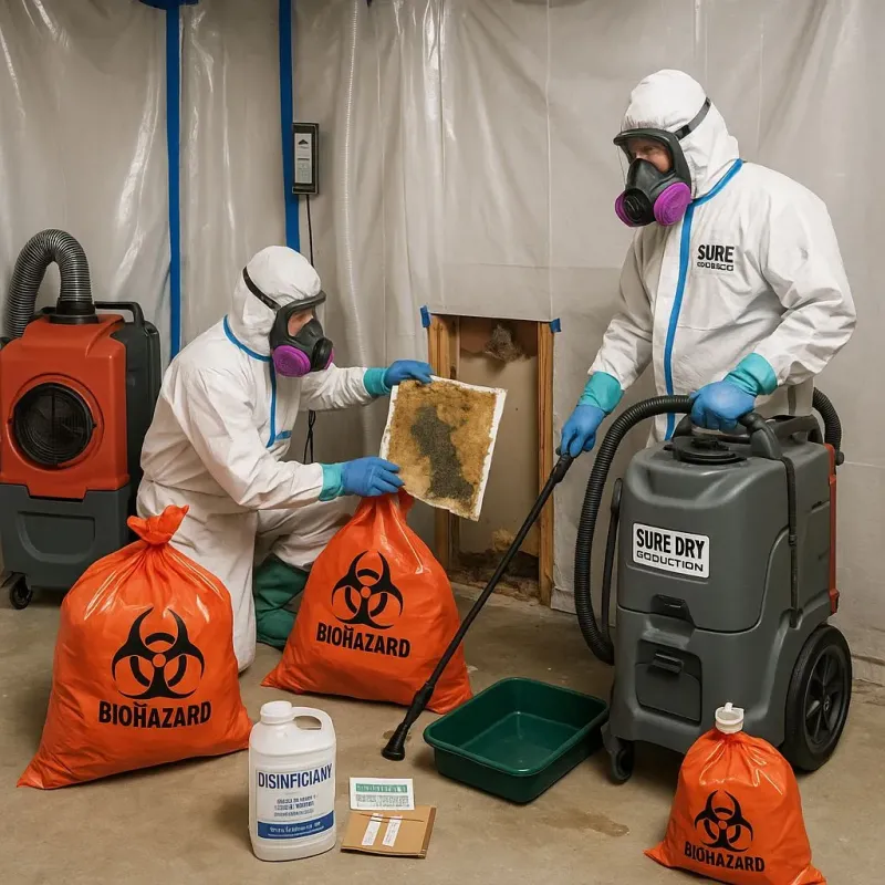 Contaminated Water Handling Protocols process in South Lawndale, IL