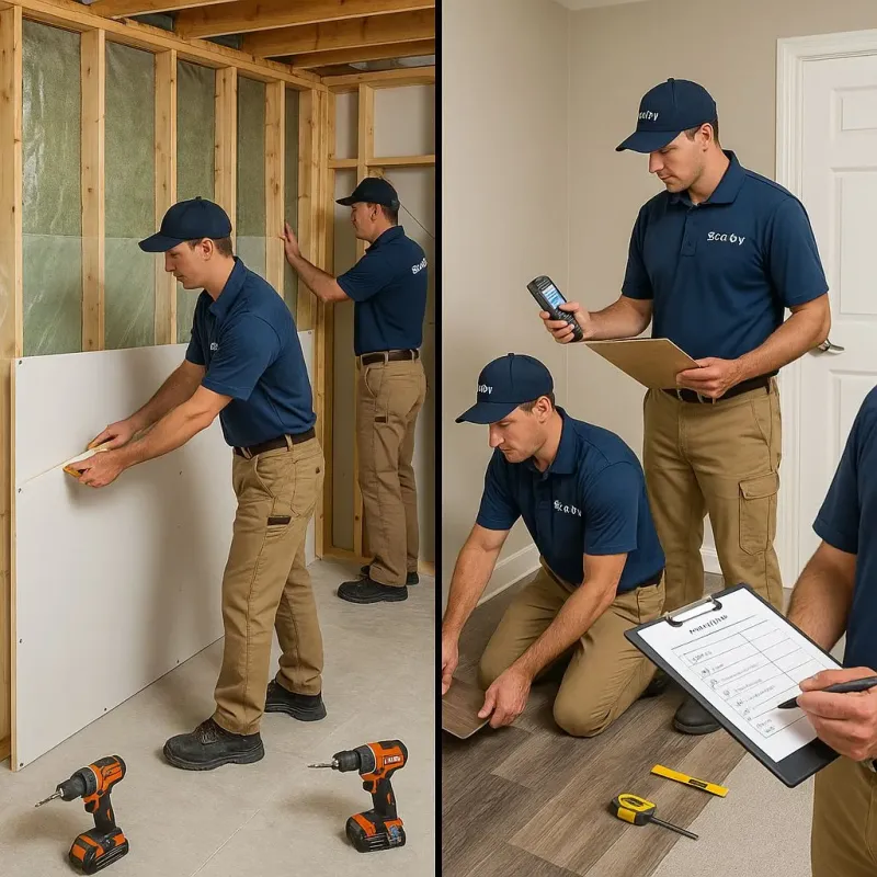 Repairs and Reconstruction process in South Lawndale, IL